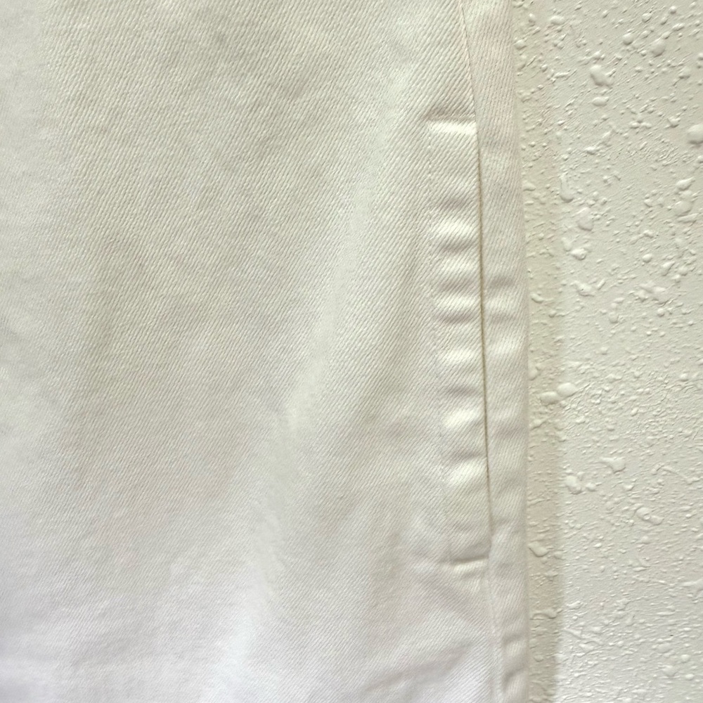 J. Crew White denim Sleeveless Shift Dress 2 - Picture 5 of 7